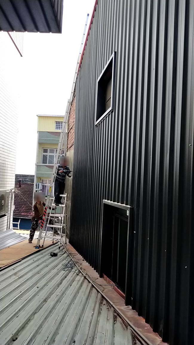 南投外牆穿鐵皮防水